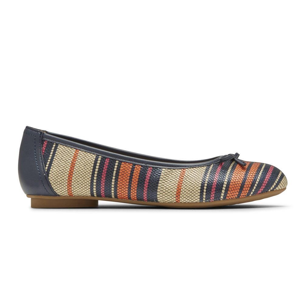 Rockport Womens Flats Multicolor - Reagan Bow - UK 548-UGQXWM